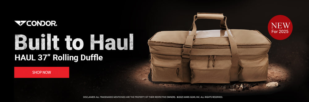 Condor Built to Haul Haul 37" Rolling Duffle -Shop Now