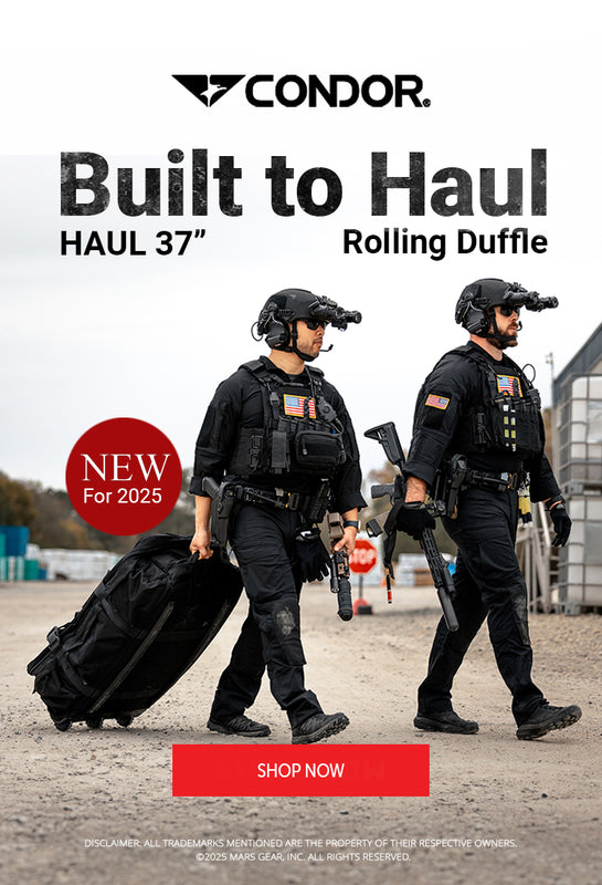 Condor Built to Haul Haul 37" Rolling Duffle -Shop Now