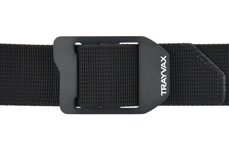 Trayvax Enterprises Belt in Black Grey