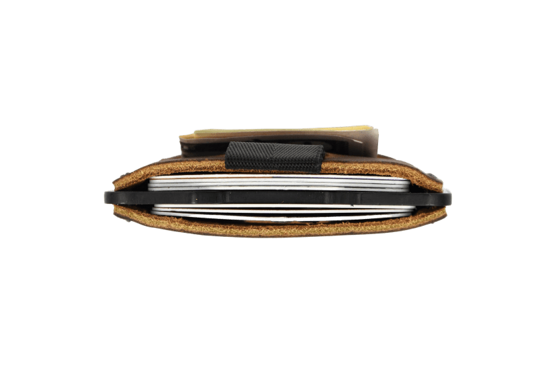 Trayvax Enterprises Ascent Wallet in Black Mississippi Mud