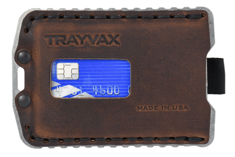 Trayvax Enterprises Wallet in Raw Mississippi Mud