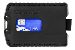 Trayvax Enterprises Wallet in Raw Stealth Black