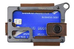 Trayvax Enterprises Wallet in Black Mississippi Mud