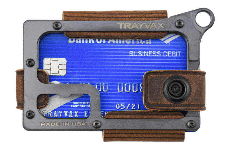 Trayvax Enterprises Wallet in Black Mississippi Mud