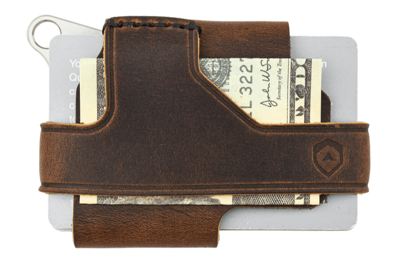 Trayvax Enterprises Contour Wallet in Raw Mississippi Mud