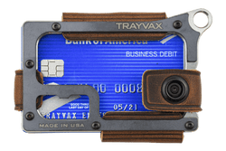 Trayvax Enterprises Wallet in Raw Mississippi Mud 