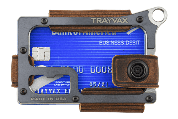 Trayvax Enterprises Wallet in Raw Mississippi Mud 