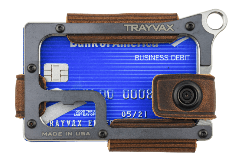 Trayvax Enterprises Wallet in Raw Mississippi Mud 