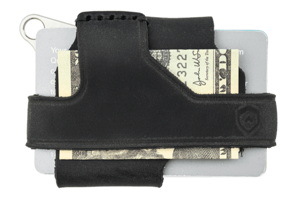 Trayvax Enterprises Wallet in Contour Raw Stealth Black