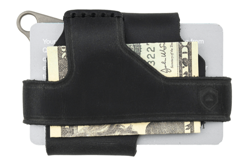 Trayvax Enterprises Contour Wallet in Titanium Stealth Black