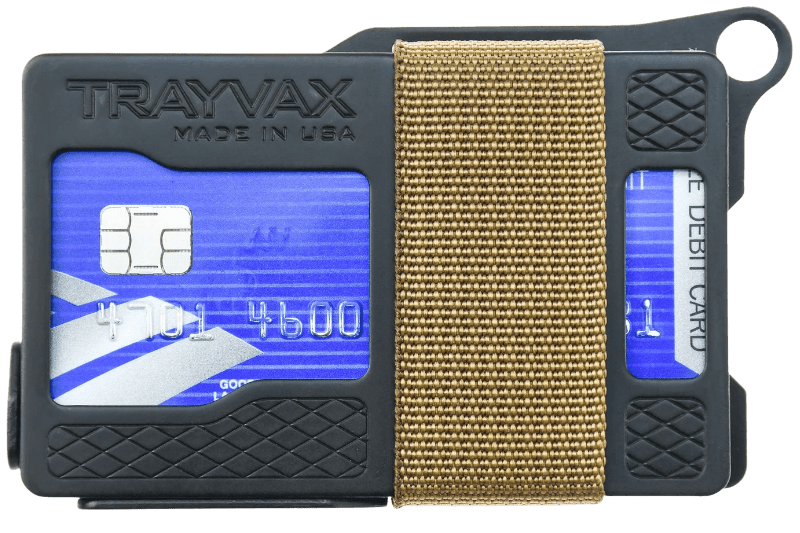 Trayvax Enterprises Coyote Brown Armored Summit Wallet 