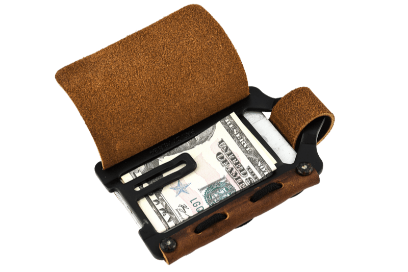 Trayvax Enterprises Wallet in Black Mississippi Mud