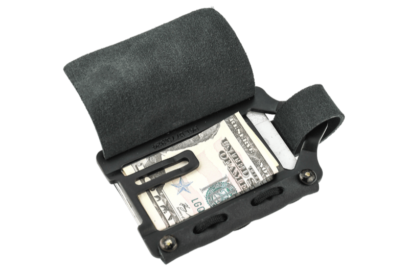 Trayvax Enterprises Wallet in Stealth Black