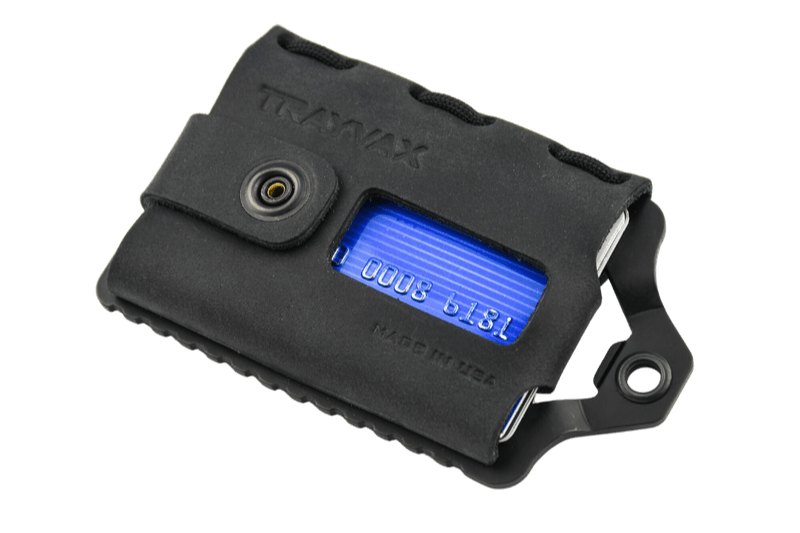 Trayvax Enterprises Wallet in Stealth Black