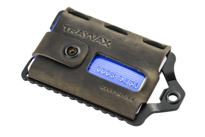 Trayvax Enterprises Element Wallet in Black Steel Gray