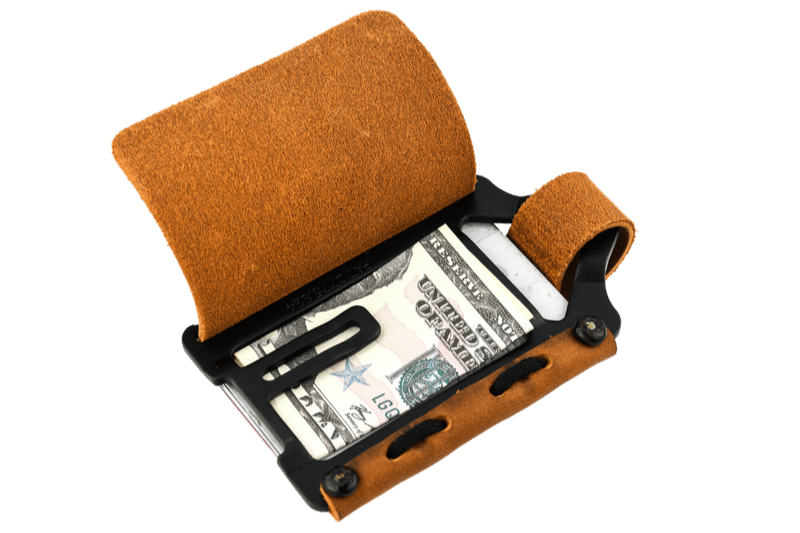 Trayvax Enterprises Element Wallet in Tobacco Brown