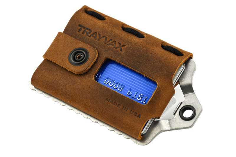 Trayvax Enterprises Elemental Raw Tobacco Brown Wallet 