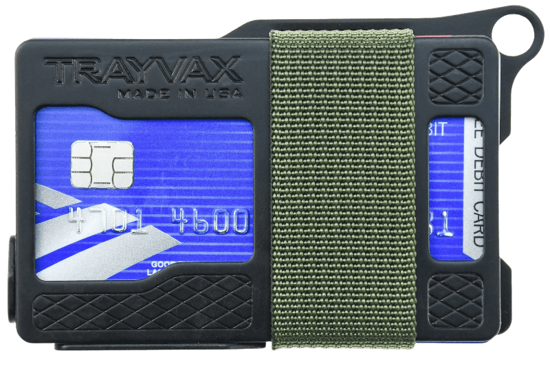 Trayvax Enterprises OD Green Armored Summit Wallet 