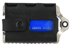 Trayvax Enterprises Wallet in Raw Stealth Black