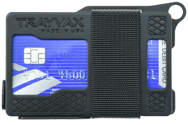 Trayvax Enterprises Shadow Black Armored Wallet 