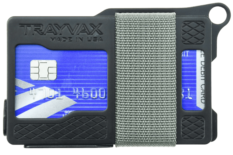 Trayvax Enterprises Armored Summit Wallet in Stone Grey